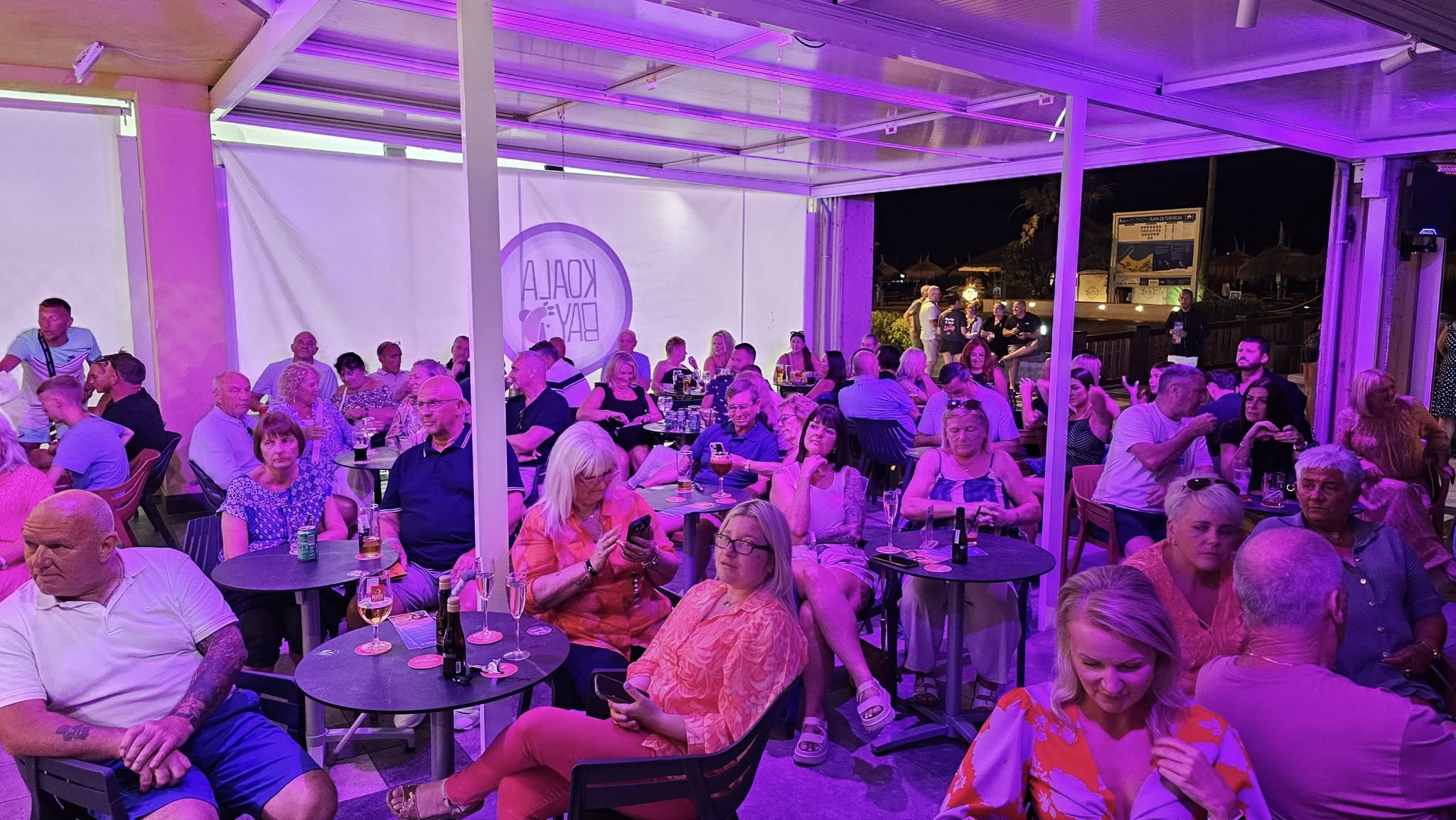 Packed Terrace