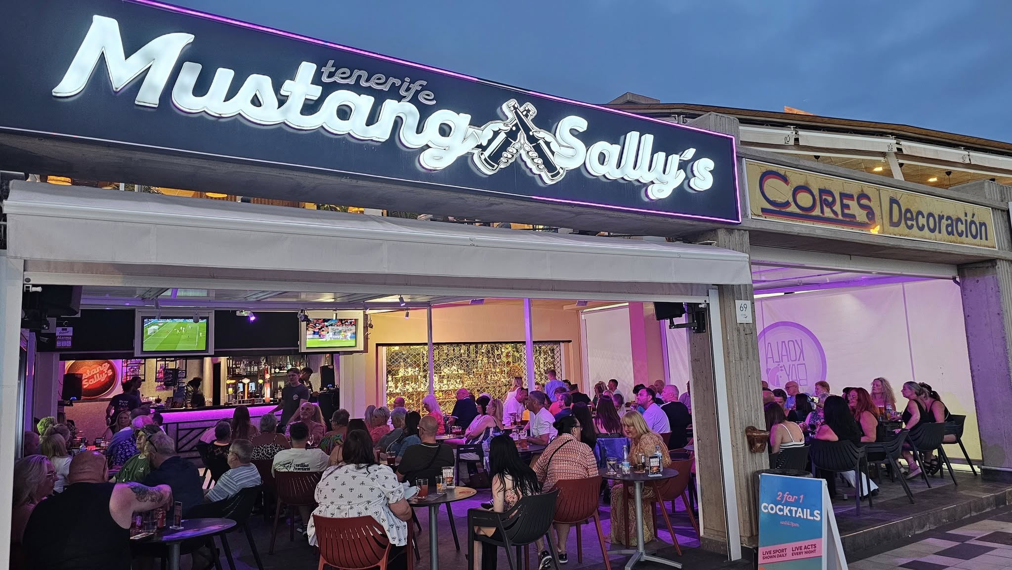 Seafront Night View